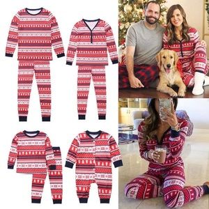 3 sets Christmas Pajamas-Women’s S, Men’s M, 24m